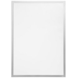 DURABLE Cadre info DURAFRAME POSTER, A2, argent