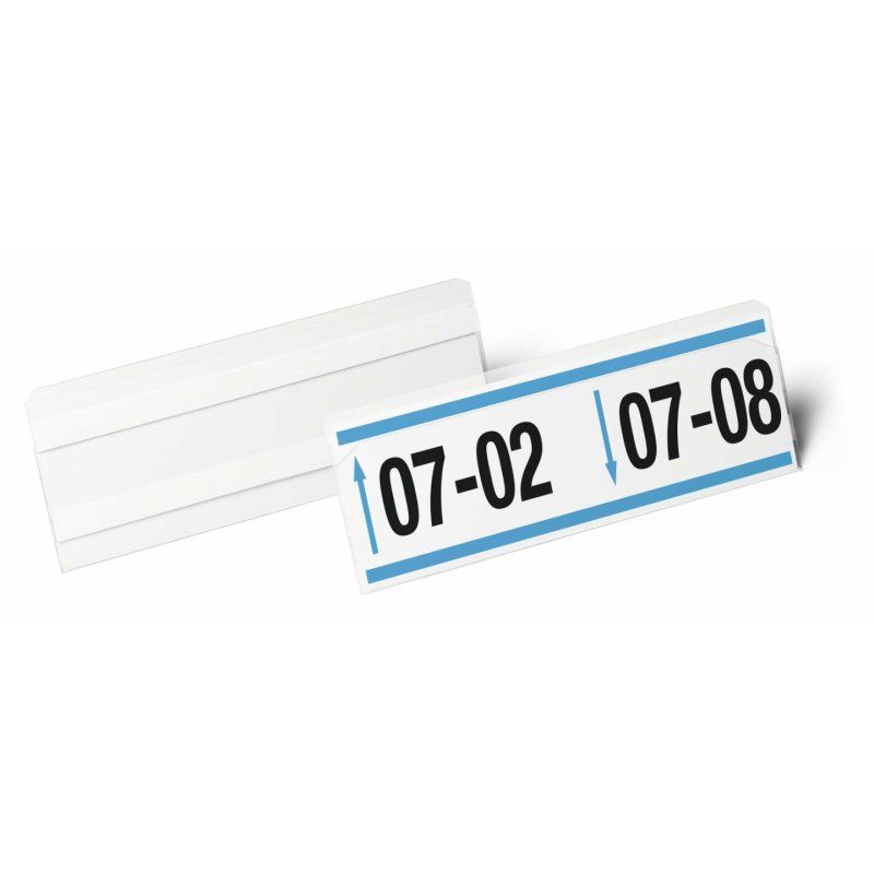 Durable 118219 label holder 10 pc(s) Self-adhesive