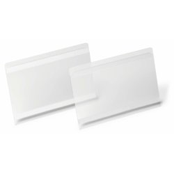 DURABLE Pochette porte-étiquette HARD COVER, A5 paysage