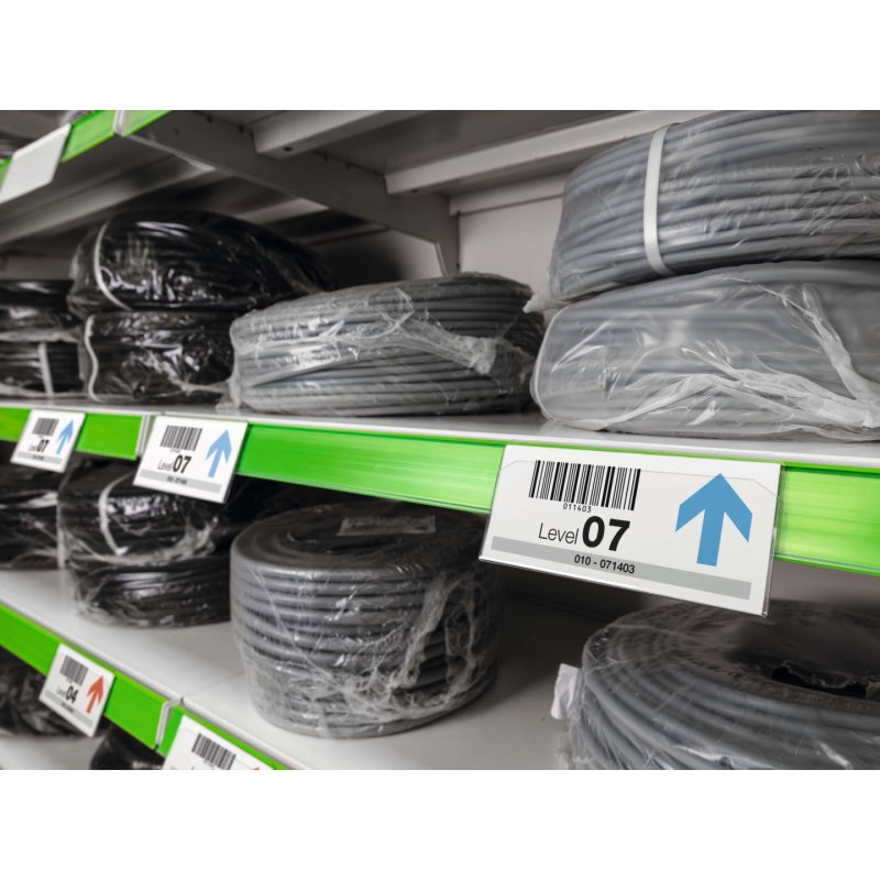 DURABLE Pochette porte-étiquette HARD COVER magnétique