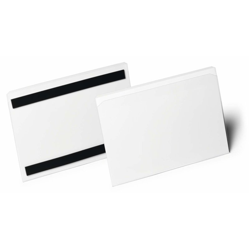 DURABLE Pochette porte-étiquette HARD COVER magnétique