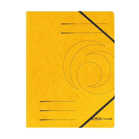 Herlitz 11387164 folder Cardboard Yellow A4