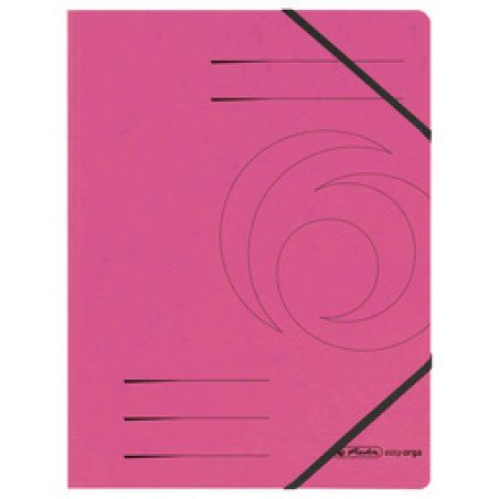 herlitz Chemise à élastiques easyorga, A4, carton