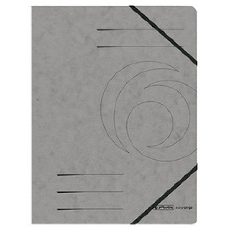 herlitz Chemise à élastiques easyorga, A4, carton