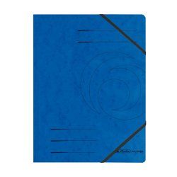 Herlitz 11387180 folder Cardboard Blue A4