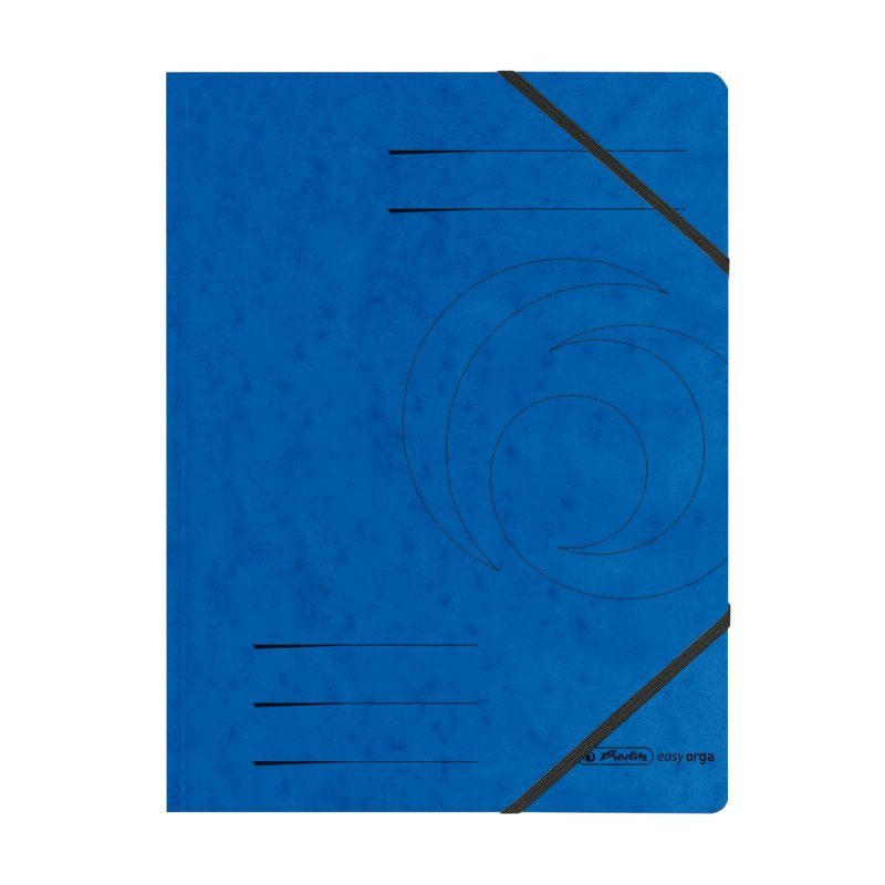 Herlitz 11387180 folder Cardboard Blue A4