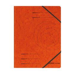Herlitz 972463 folder Cardboard Orange A4