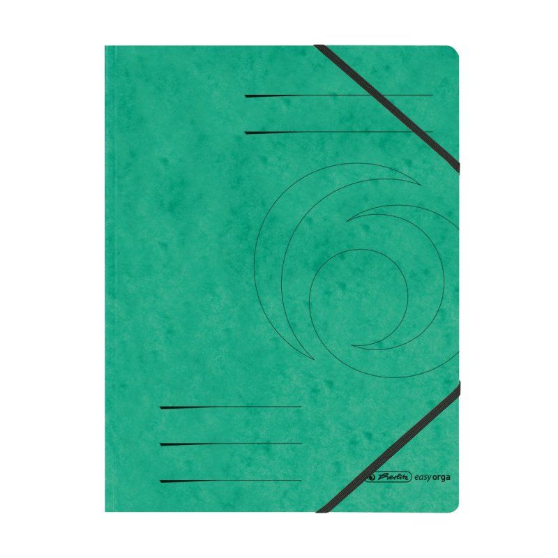 Herlitz 972471 folder Cardboard Green A4