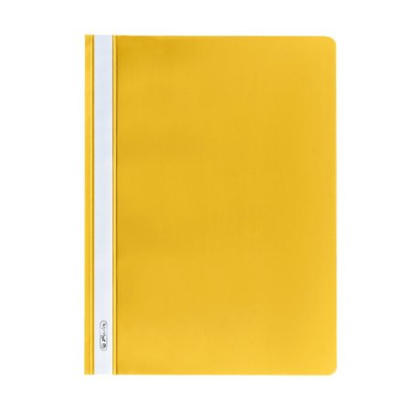 Herlitz 11387438 report cover Polypropylene (PP) Yellow