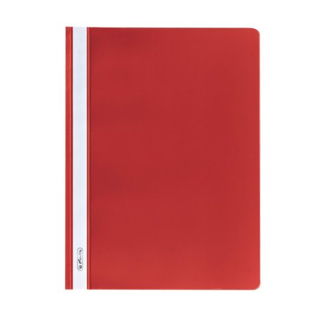 Herlitz 975433 report cover Polypropylene (PP) Red