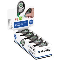 Tombow MONO YT4 20pcs film/bande correcteur 10 m Blanc 20 pièce(s)
