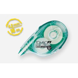 Tombow Mono YXE correction tape 16 m Green, Transparent, White
