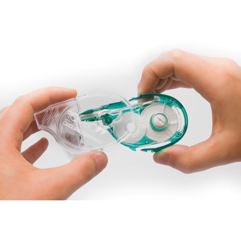 Tombow Mono YXE correction tape 16 m Green, Transparent, White