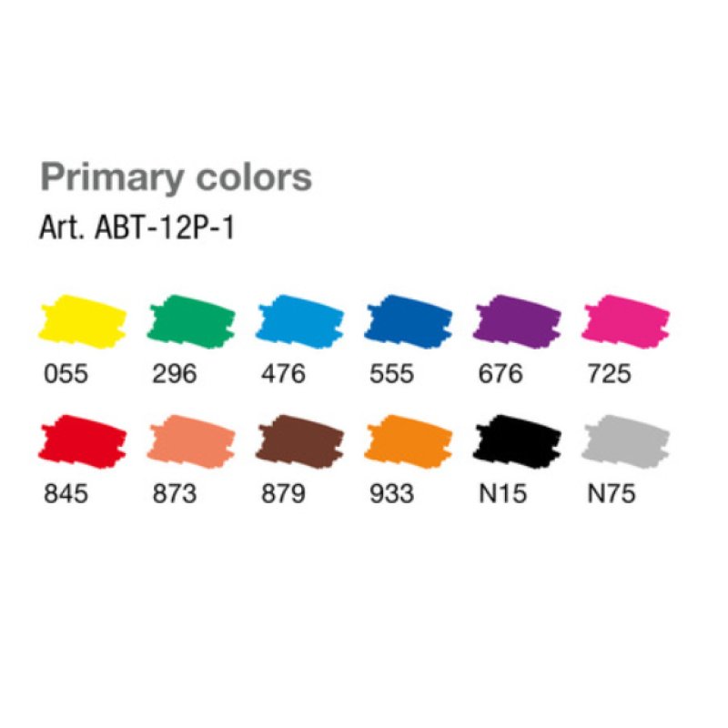 Tombow ABT-12P-1 stylo-feutre Multicolore 12 pièce(s)