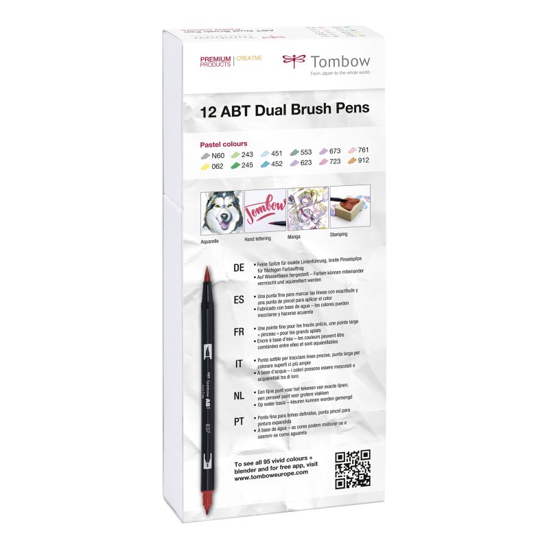 TOMBOW Feutre double pointe "ABT DUAL BRUSH PEN"