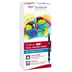 Tombow ABT-18P-1 felt pen Multicolour 18 pc(s)