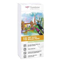Tombow ABT-18P-5 felt pen Fine 18 pc(s)