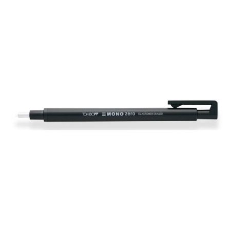 TOMBOW Stylo-gomme "MONO zero", pointe ronde, noir