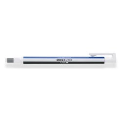 TOMBOW Stylo-gomme "MONO zero", pointe anguleuse, blanc