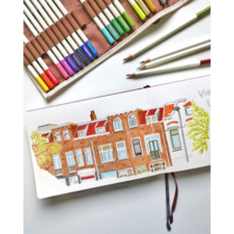 TOMBOW Kit crayon de couleur "IROJITEN"-Rainforest,Set de 30