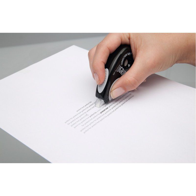Tombow MONO grip correction tape 10 m Black, Grey 1 pc(s)