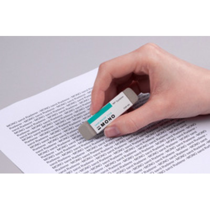 Tombow Gomme en caoutchouc naturel "MONO sand", gris