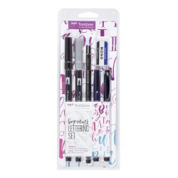 Tombow Kit de calligraphie "beginner", kit de 6