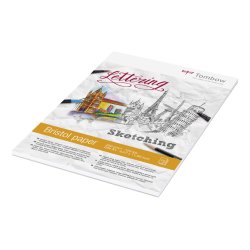 Tombow Bloc de papier dessin "Bristol", A4, uni, 250 g/m2