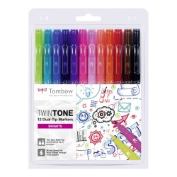 Tombow Feutre double pointe "TwinTone" Bright Colours