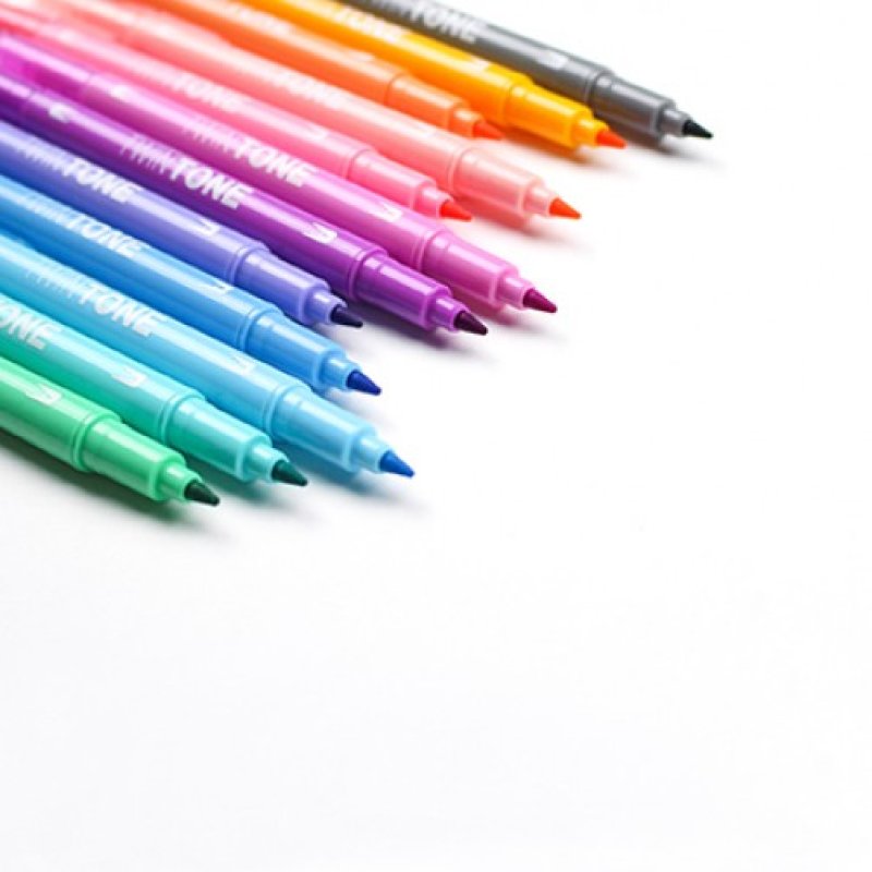Tombow Feutre double pointe "TwinTone" Pastell Colours