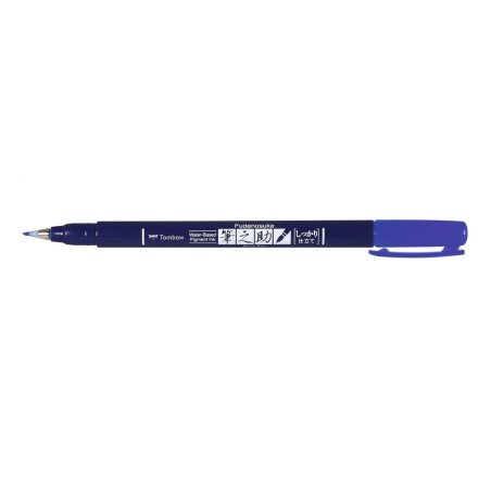 Tombow Fudenosuke calligraphy pen Blue 1 pc(s)