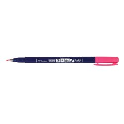 Tombow Stylo de calligraphie Fudenosuke, rose vif