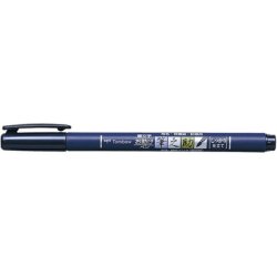 Tombow Stylo de calligraphie Fudenosuke, brun