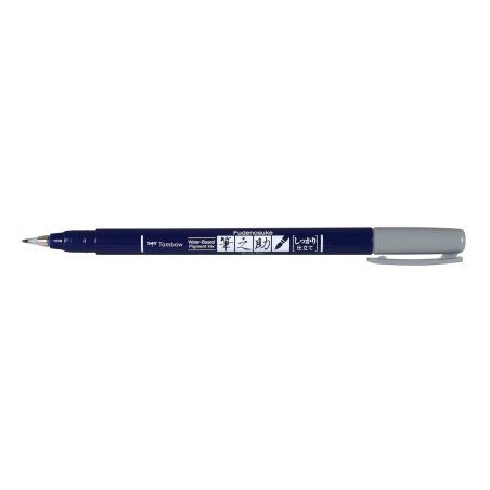 Tombow Fudenosuke calligraphy pen Grey 1 pc(s)