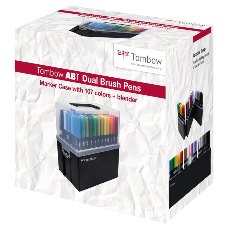 Tombow Feutre double pointe "ABT DUAL BRUSH PEN", boîte 108