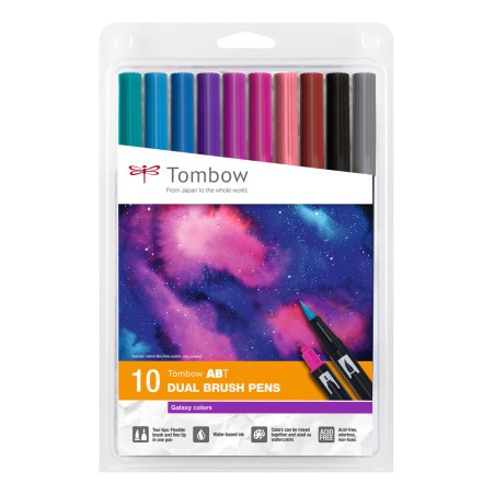 Tombow ABT Dual Brush Pen Set stylo-feutre Multicolore 10 pièce(s)