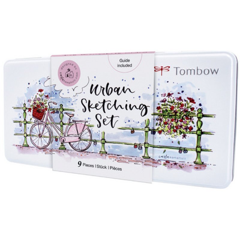 TOMBOW Kit Urban Sketching, 10 pièces