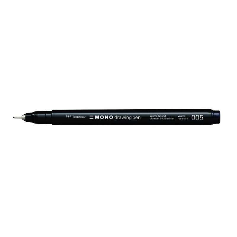 Tombow Feutre fin MONO drawing pen, largeur de tracé 005