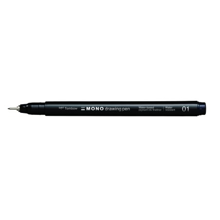 Tombow WS-EFL-H-01 fineliner Fine Black 1 pc(s)