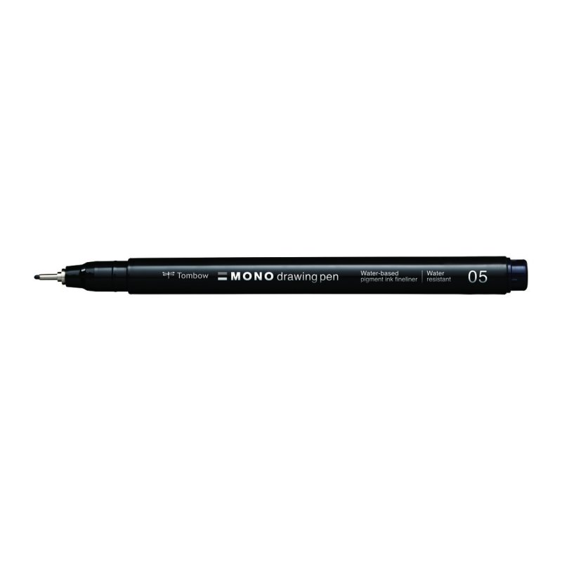 Tombow WS-EFL-H-05 fineliner Fine Black 1 pc(s)
