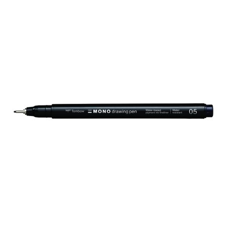 Tombow Feutre fin MONO drawing pen, largeur de tracé 05