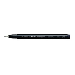 Tombow Feutre fin MONO drawing pen, largeur de tracé 06