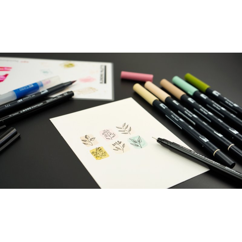 Tombow Feutre fin MONO drawing pen, largeur de tracé 06