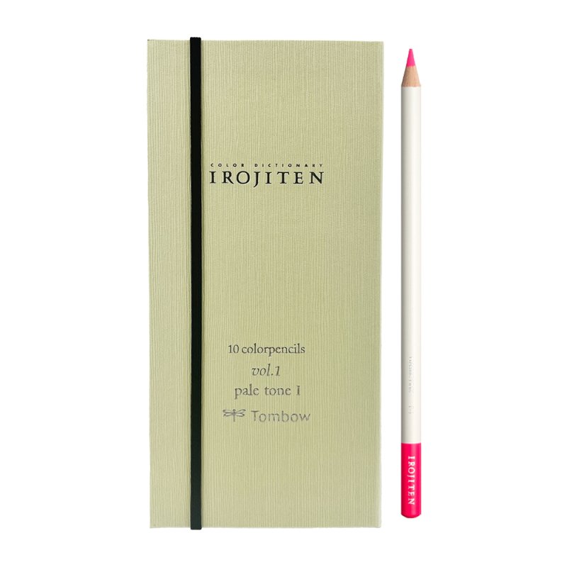 Tombow Color pencil IROJITEN set volume 1: Pale tone l