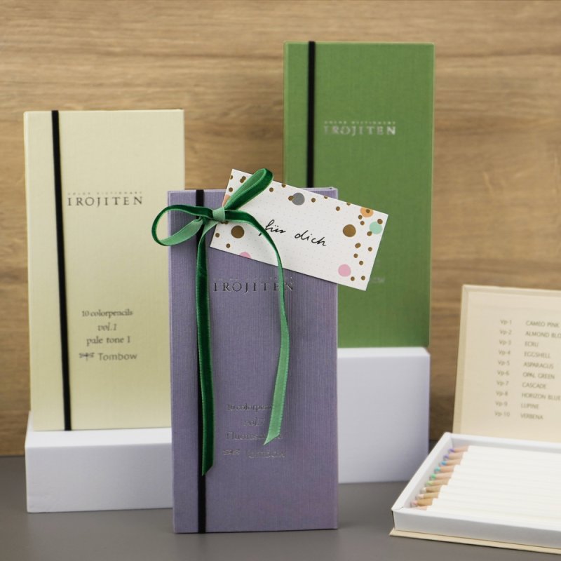 Tombow Color pencil IROJITEN set volume 2: Vivid tone l