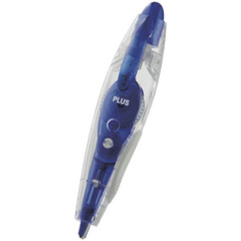 PLUS JAPAN Rouleau correcteur "PS", 5 mm x 6 m, bleu