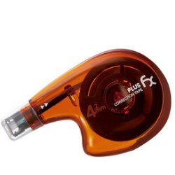 PLUS JAPAN Rouleau correcteur FX, 4,2 mm x 10 m, bleu