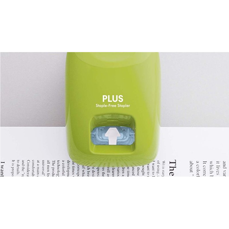 PLUS JAPAN agrafeuse SL-112A sans agrafe, vert