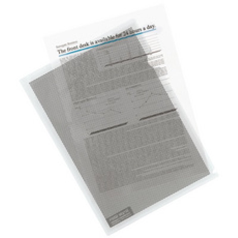 PLUS JAPAN Pochette transparente pour protection des données