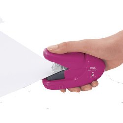 PLUS JAPAN Agrafeuse sans agrafe SL-106AB, bordeaux